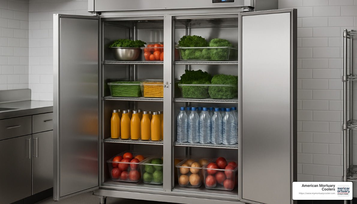 Chill Out! How to Choose the Perfect Commercial Cooler - American Mortuary Coolers & Equipments Chill Out! How to Choose the Perfect Commercial Cooler - American Mortuary Coolers & Equipments